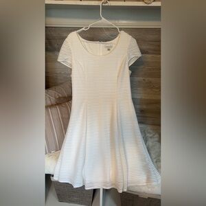 White formal dress
